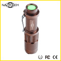 Wasserdichte Teleskop-Fokus 3model Taktische LED-Taschenlampe (NK-628)